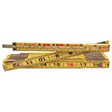 Crescent Lufkin 5/8" x 8' Red End® Wood Rule with 6" Slide Rule Extension - X48N