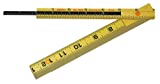 Rhino Rulers Folding Carpenter's Ruler 6' Length with 6" Sliding Extension - 55160