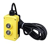 USLICCX 4 Wires Dump Trailer Remote Control Switch 12v DC Hydraulic Power Pump Unit for Double Acting Up and Down Hydraulic Controller Truck Lift Gate Tipper Trailer Hoist