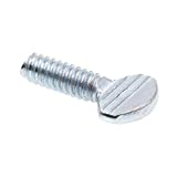 Prime-Line 9044799 Thumb Screw, No Shoulder, Spade Head, #10-24 X 1/2 in, Zinc Plated Steel, Pack of 50