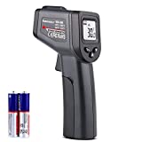 Kaemeasu Digital Infrared Thermometer -58℉-716℉ (-50℃ to 380℃) High Precision Handheld Non-Contact Electronic Thermometer Gun KM-380