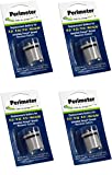 Perimeter Technologies Four Pack Dog Fence Batteries for Invisible Fence R21 or R51 Receiver Collars (4-Pack