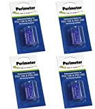 Perimeter Technologies Four Pack Perimeter Pet Fencing Dog Collar Batteries by (4-Pack)