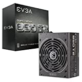 EVGA Supernova 850 T2, 80+ Titanium 850W, Fully Modular, ECO Mode, 10 Year Warranty, Includes Free Power On Self Tester, Power Supply 220-T2-0850-X1, 850 Watt