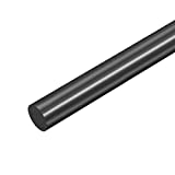 Online Metal Supply Black Acetal Round Rod, Diameter: 1.250 (1-1/4 inch) x 12 inches Long