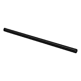 Delrin - Acetal Copolymer Round Rod 2" Diameter x 24" Length – Opaque Black