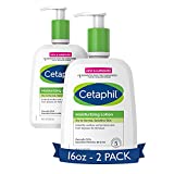 Cetaphil Body Moisturizer, Hydrating Moisturizing Lotion for All Skin Types, Suitable for Sensitive Skin, NEW 16 oz Pack of 2, Fragrance Free, Hypoallergenic, Non-Comedogenic