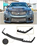 Extreme Online Store for 2009-2015 Cadillac CTS-V Models | Carbon Package Style Carbon Fiber Front Bumper Lower Lip Splitter