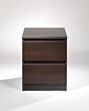 Tvilum Scottsdale 2 Drawer Nightstand, Coffee