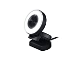 Razer Kiyo Streaming Webcam: 1080p 30 FPS / 720p 60 FPS - Ring Light w/ Adjustable Brightness - Built-in Microphone - Advanced Autofocus