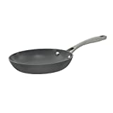 Bialetti 8" Ceramic Pro Non-Stick Hard Anodized Aluminum Frying Pan, Gray