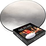 Safeparty Fire Pit Mats for Under Fire Pit - (38" Large) 3 Layers Premium Round Fire Pit Mat for Deck, Patio, Grass and Campsites, Fire Pit Pad, Fire Mat, Fireproof Mat for Fire Pit Grill BBQ Smoker