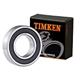 2PACK TIMKEN 6005-2RS Double Rubber Seal Bearings 25x47x12mm, Pre-Lubricated and Stable Performance and Cost Effective, Deep Groove Ball Bearings.