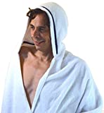 Men's Hooded Towel - Classic Design - Strong Yet Soft Cotton