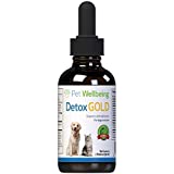 Pet Wellbeing - Detox Gold for Cats - Natural Support for Immune System Detox for Felines - 2oz (59ml)