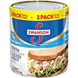 Swanson Premium White Chunk Chicken Breast, 12.5 oz. Can, 2 Count (Pack of 6)