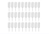 300PCS 4ml Dessert Pipettes, Plastic Squeeze Transfer Pipettes Dropper Liquid Injector for Cupcake Strawberries Chocolate Ice Cream