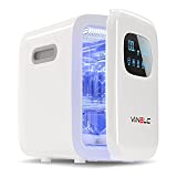 Baby Bottle Sterilizer and Dryer, 18L UV Light Sanitizer Box Kills Up to 99.9% of Bacteria & Viruses, Clinically Proven 360 Degree Sterilizer for Newborn Feeding Bottles, Home Disinfection, BPA-Free