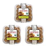 Universal Bakery Organic Aussie Bites | Protein Cookies with Quinoa, Chia, Rolled Oats Super Tasty, 2g of Fiber- Zero Trans Fat (Pack 3, 30 Oz Containers) By Gourmet Kitchn, 1.8 Pound 3)