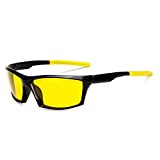 Long Keeper Night Vision Sunglasses Polarized Nightwatch Glasses for driving for Men Women