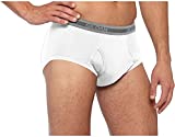 Gildan Men's Underwear Briefs, Multipack, Grey/Black (6-Pack), Medium