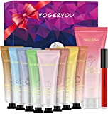 Hand Cream Lotion Gift Sets for Women Travel Size for Dry Skin w/Body Cream & Lip Plumping Devices Gloss Unique Womens Christmas Stocking Stuffers Gifts for Women Girls Mom Her Grandma Wife