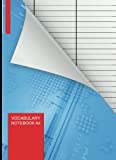 Vocabulary Notebook A4: 3000 Words | 100 pages | ruled | 3 columns