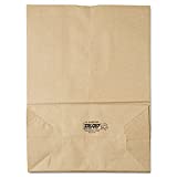 BAGSK1675 1/6 75# Paper Bag, 75-Pound Base Weight, Brown Kraft, 12 x 7 x 17, 400-Bundle