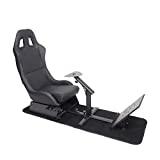 ProAm USA Racing Seat Gaming Chair Simulator Cockpit Steering Wheel Stand for Logitech G29 Thrustmaster Xbox Playstation PS4