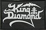 King Diamond - Logo Patch 10cm x 7cm