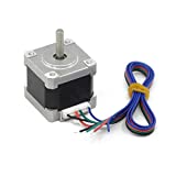 Iverntech Nema 14 Stepper Motor 35mm Body 1.8 ° 1A 2 Phase 4-Lead with 50CM Cable for 3D Printer, CNC Machine and Robotics