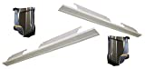 Motor City Sheet Metal - Compatible With 2001-03 Ford F-150 Pickup Crew Cab Outer Rocker Panels AND Cab Corners PAIR