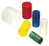 Kimble 73660-25 KIM-KAP Natural Polypropylene Autoclavable Closure for 25mm Culture Tube (Case of 500)