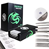 Dragonhawk Silver Series Tattoo Needles Assorted Liners and Shaders 50 Pcs Disposable & Sterilized Mixed Size Tattooing Needle Box YBZ