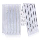 Tattoo Needles Set, Anghie 50PCS Tattoo Needles Assorted Liners and Shaders 3rl 5rl 7rl 9rl 3rs 5rs 7rs 9rs 5m1 7m1 Mixed Machine Needles for Tattoo Kit Tattoo Supply (50PCS)