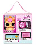 LOL Surprise Big Pet Neon Kitty with 15 Surprises Including Wear and Share Glasses & Necklace, 2 Pet Babies, Accessories, Backpack or Piggy Bank, Gifts for Kids and Toys for Girls Ages 4 5 6 7+ Years