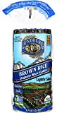 Lundberg Gluten-Free Brown Rice Organic Rice Cakes Lightly Salted -- 8.5 oz