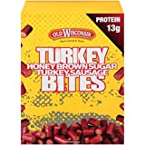 Old Wisconsin Snack Bites Caddie, Honey Brown Sugar Turkey Bites, 2 Ounce Pouches, 10 Count