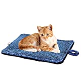 MARUNDA Self-Warming Cat Bed,Self Heating Cat Pad, Thermal Cat and Dog Warming Bed Mat.