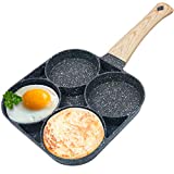 Egg Frying Pan Nonstick Pancake Pans 4-Cups cookware Pancake,Omelette Pan Aluminium Alloy Egg cooker
