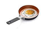 Gotham Steel Mini Egg and Omelet Pan with Ultra Nonstick Titanium & Ceramic Coating - 5.5", Dishwasher Safe, Stay Cool Handle