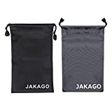 2 Pack Cell Phone Storage Bag Soft Microfiber Glasses Sleeve Pouch Waterproof Sunglasses Bag Electronic Gadgets Case Cover with Drawstring Closure