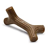 Benebone Bacon Stick Real Wood Durable Dog Chew Toy, Made in USA, Medium