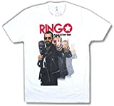 Ringo Starr Triple Image Fall Tour 2017 White T Shirt (L)