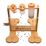 Dogs Food Puzzle Feeder Toys for IQ Training & Mental Enrichment, Interactive Funny Entertainment Pass Time Games for Pets, Adjustable Treats Dispenser by Spinning Bottle
