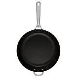 Le Creuset Tri-Ply Stainless Steel Nonstick Deep Fry Pan with Helper Handle, 12.5"