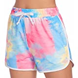 Mokermi Womens SweatShorts Casual Summer Shorts Athletic High Waisted Shorts with Pockets for Lounge Yoga Running Sports