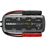 NOCO Boost Pro GB150 3000A UltraSafe Car Battery Jump Starter, 12V Battery Pack, Battery Booster, Jump Box, Portable Charger and Jumper Cables for 9.0L Gasoline and 7.0L Diesel Engines