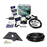 MistKing Starter Misting System Version 4.0 with Mounting Wedge and Extra 25' Tubing | Terrarium Humidifier | Terrarium Mister | Reptile Fogger | Complete Starter Misting System