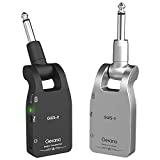 Getaria 2.4GHZ Wireless Guitar System Built-in Rechargeable Lithium Battery Digital Transmitter Receiver for Electric Guitar Bass